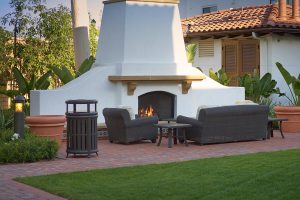 Outdoor Fireplace