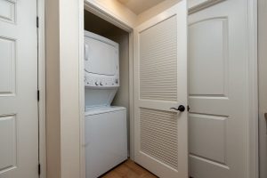 Laundry area with a washer and dryer